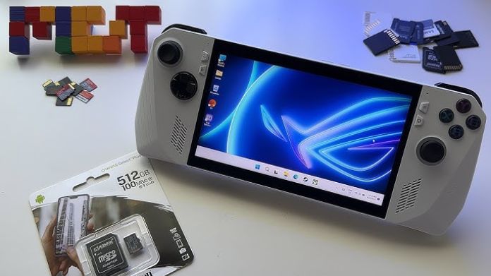 format rog ally sd card