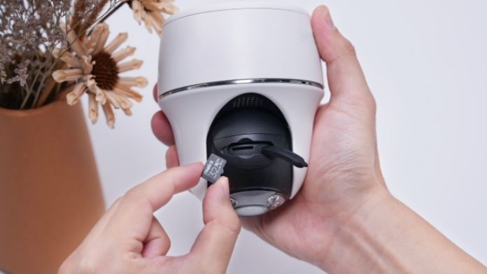 format sd card for security camera