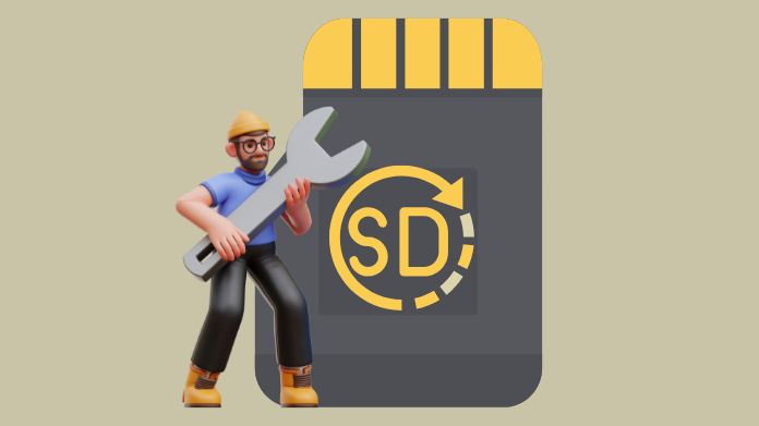 format mini sd card