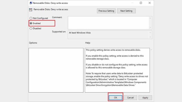 sd card write protected but not locked