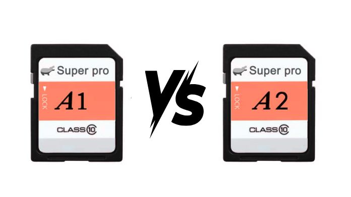 a1 vs a2 sd card