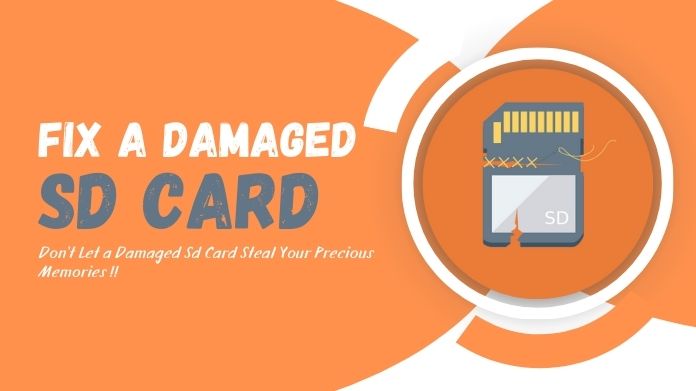 damaged sd card