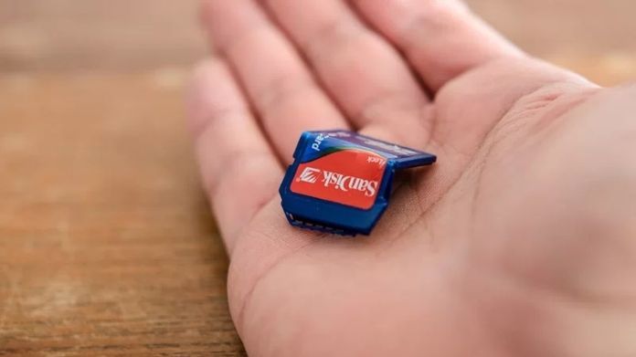 damaged sd card