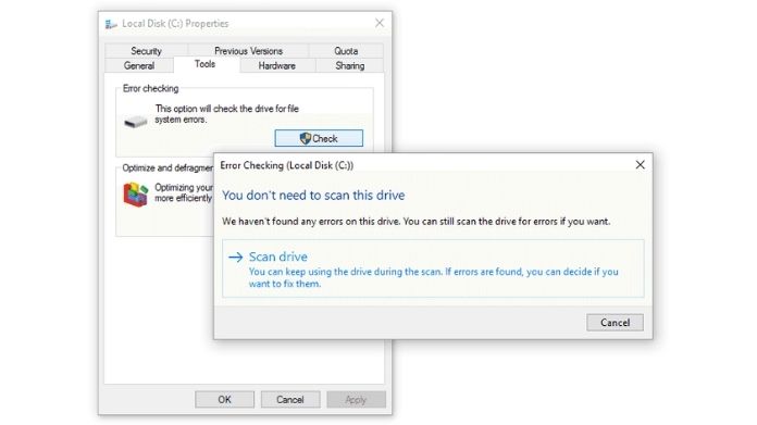 check sd card health