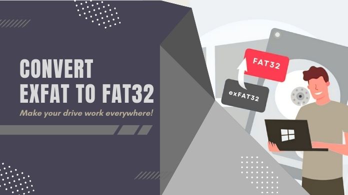 convert exfat to fat32 convert exfat to fat32